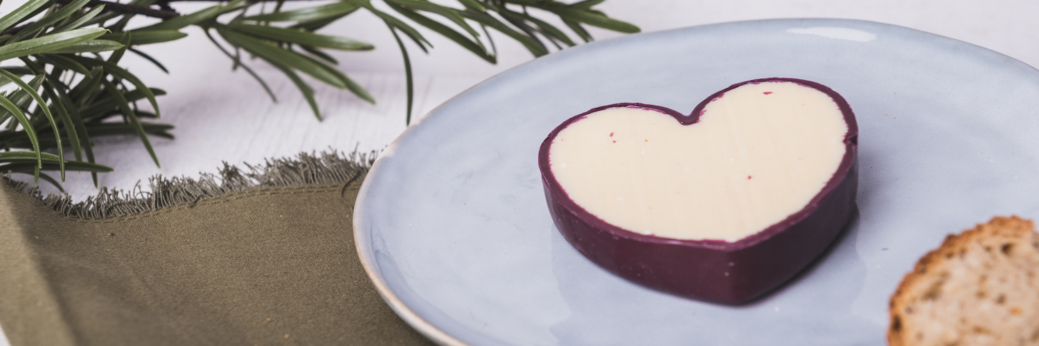 Un fromage en forme de coeur pour la St Valentin