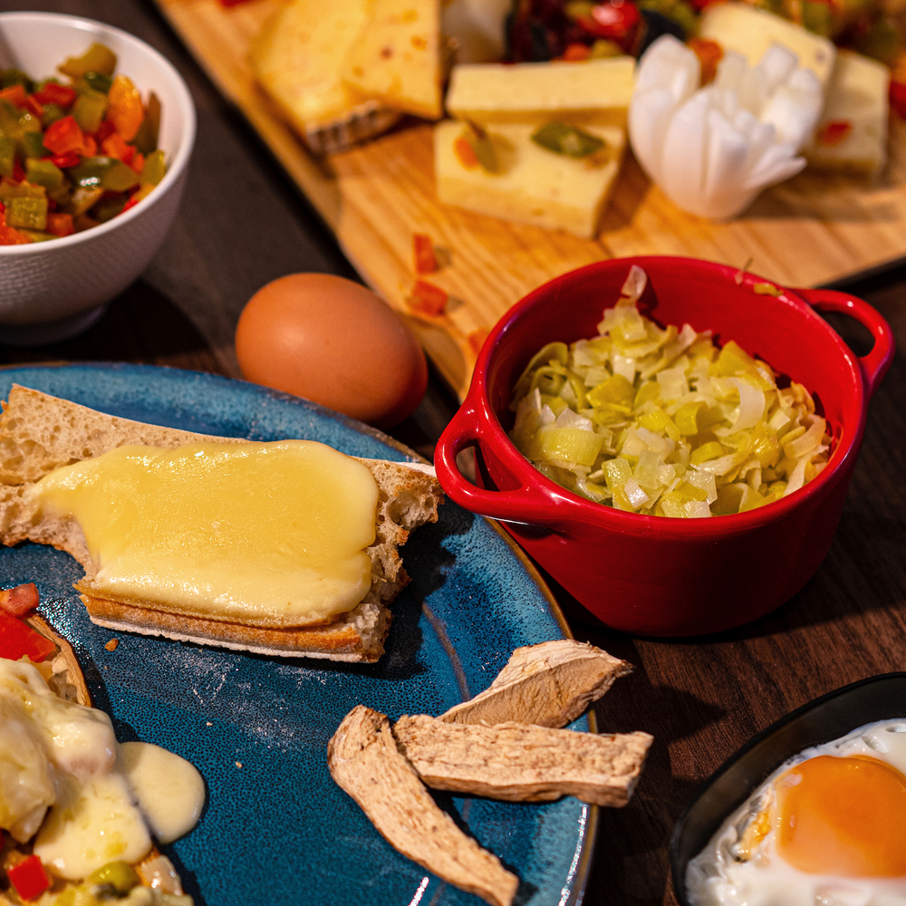 Recette raclette aux legumes