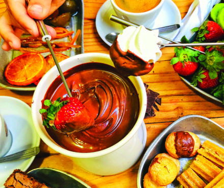 La fondue au chocolat, ou l’autre nom de la gourmandise