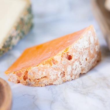 Mimolette et fromage orange de Hollande